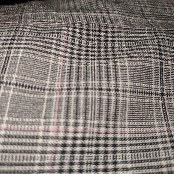 Plaid Wide-leg Trousers - Picture 2 of 2